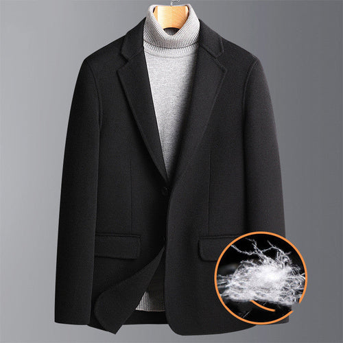 RoyalForm™ Men's Wool Coat – Luxury & Warmth for Winter