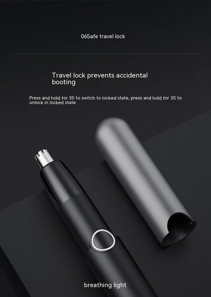 Men's And Women's Convenient Electric Rechargeable Nose Shaving