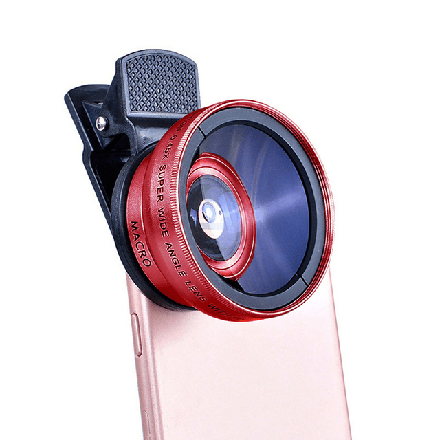 2 IN 1 Lens Universal Clip 37mm Mobile Phone Lens - AllYearGoods