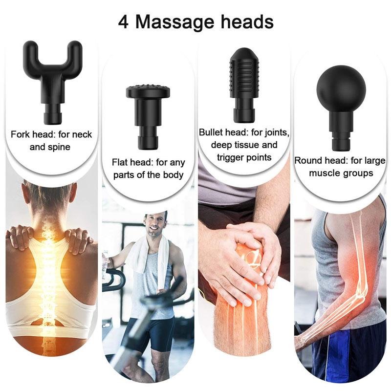 30 Speeds Premium 6 Heads Handheld Massager - AllYearGoods
