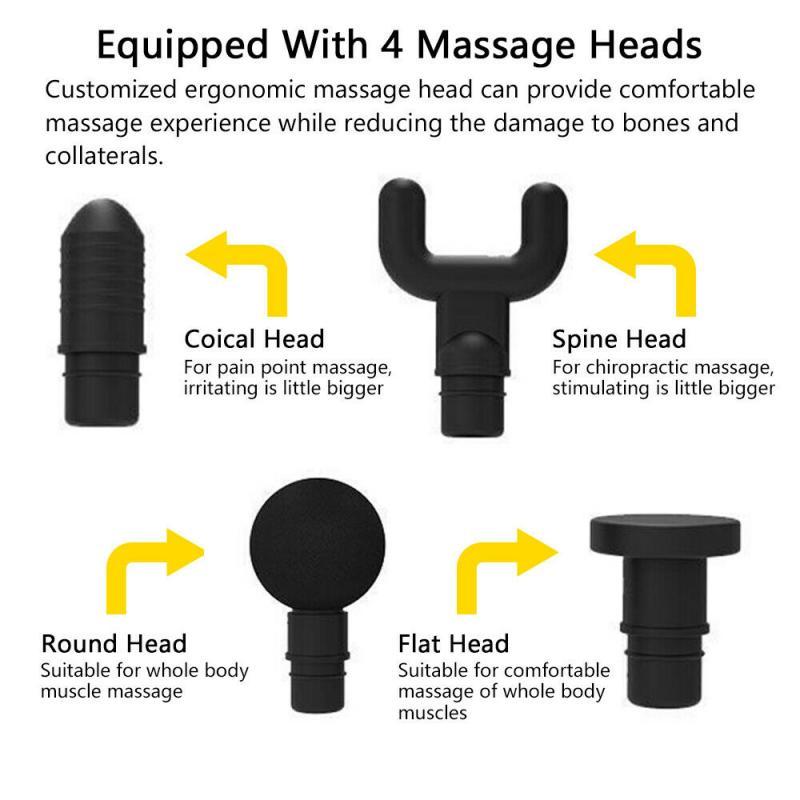 30 Speeds Premium 6 Heads Handheld Massager - AllYearGoods