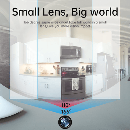 4K HD WIFI Clock Camera Micro Camera IR Night View Alarm Camcorder - AllYearGoods