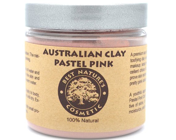 Australian Pastel Pink Clay for stressed, mature skin - AllYearGoods