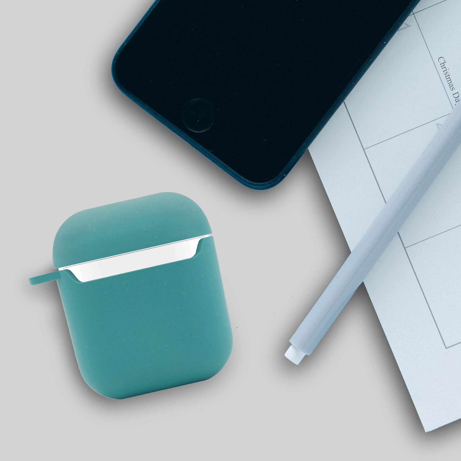 Biodegradable AirPods Case - Ocean Blue - AllYearGoods