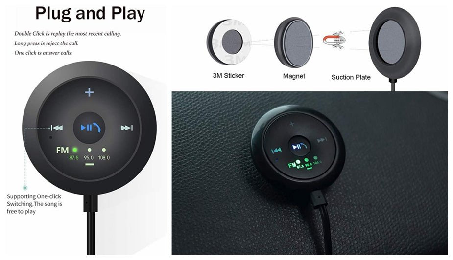 Car USB FM Transmitter Bluetooth FM Receiver - AllYearGoods