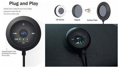Car USB FM Transmitter Bluetooth FM Receiver - AllYearGoods