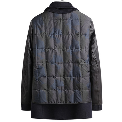 RoyalForm™ Men's Wool Coat – Luxury & Warmth for Winter