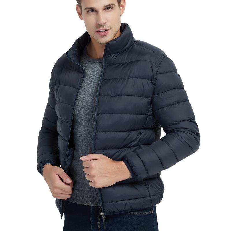 Duck Down Puffer Jacket Mens Light Jacket Autumn Winter Down Coats - AllYearGoods