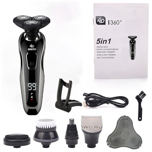 Electric Razor Electric Shaver Rechargeable Shaving Machine for Men - AllYearGoods