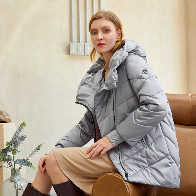 Hooded women winter coat Cotton warm parkas coat female Elegant causal - AllYearGoods