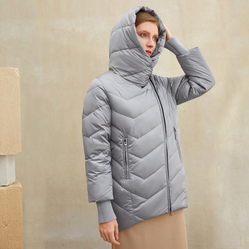Hooded women winter coat Cotton warm parkas coat female Elegant causal - AllYearGoods