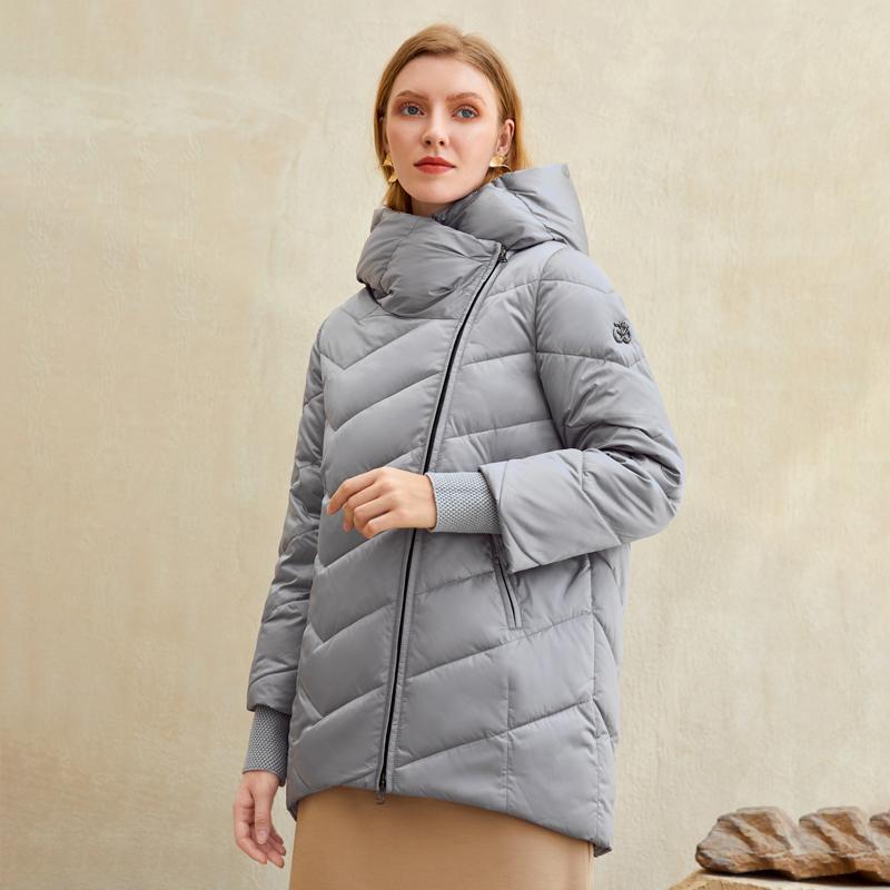 Hooded women winter coat Cotton warm parkas coat female Elegant causal - AllYearGoods