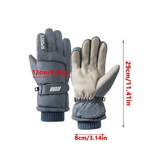 Men Winter Waterproof Cycling Gloves Outdoor Sports Running Motorcycle - AllYearGoods