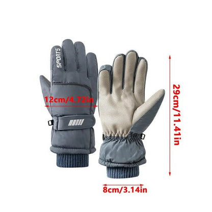 Men Winter Waterproof Cycling Gloves Outdoor Sports Running Motorcycle - AllYearGoods