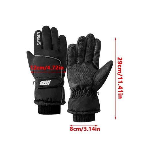 Men Winter Waterproof Cycling Gloves Outdoor Sports Running Motorcycle - AllYearGoods