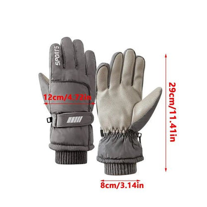 Men Winter Waterproof Cycling Gloves Outdoor Sports Running Motorcycle - AllYearGoods
