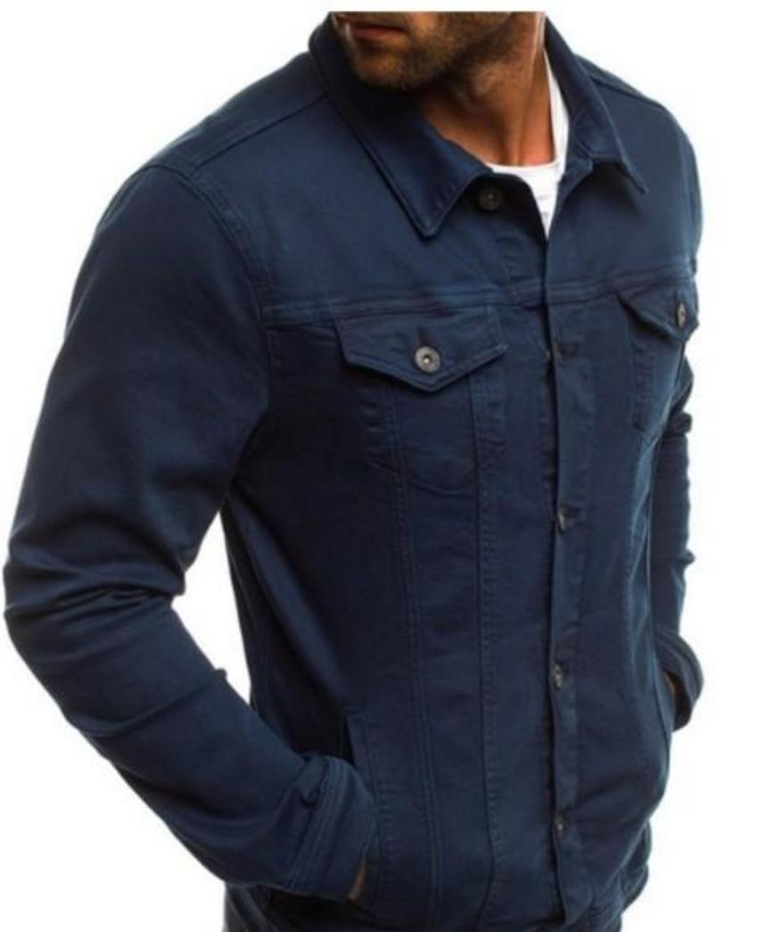 Mens Casual Dual Pocket Jacket - AllYearGoods