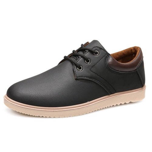 Mens Casual Flat Oxford Sneakers - AllYearGoods