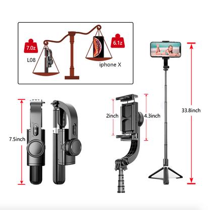 Ninja Mobile Selfie Stick Tripod Stabilizer - AllYearGoods