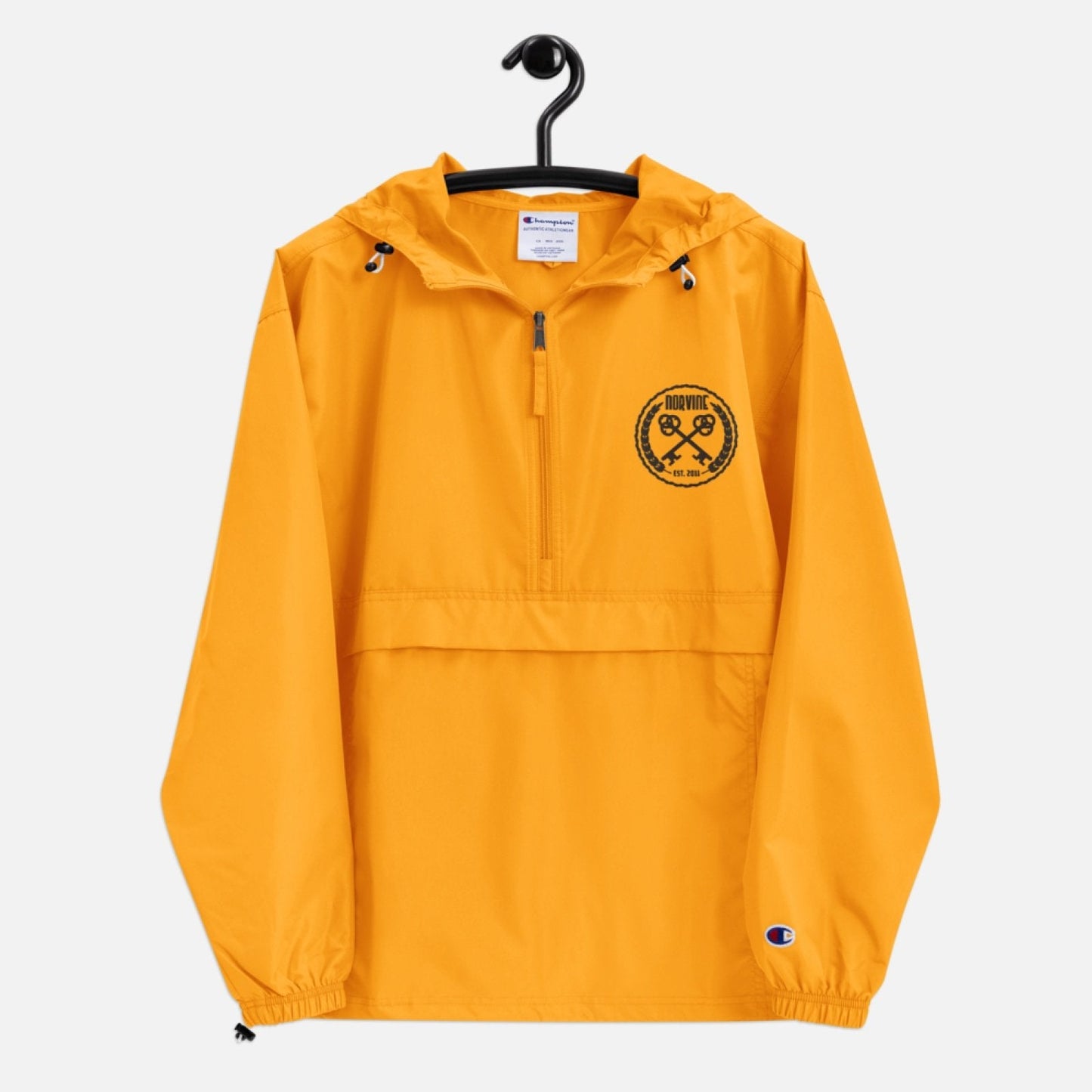 Norvine X Champion Packable Jacket - Gold - AllYearGoods