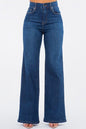 Olivia Wide Leg Jean in Dark Blue - AllYearGoods
