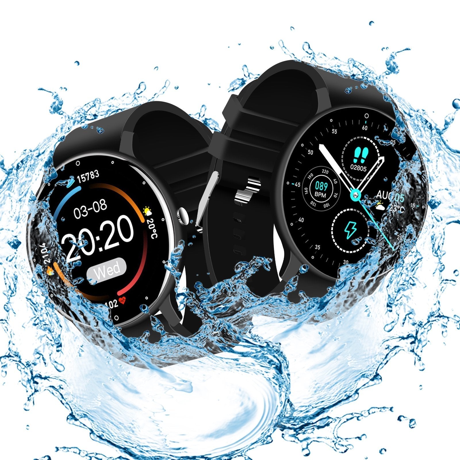 P67 Waterproof Smart Bluetooth Watch Camera Remote Control Suitable - AllYearGoods