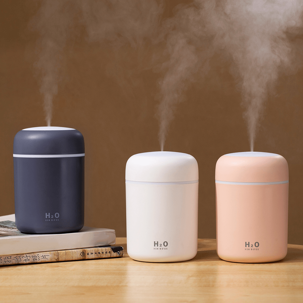 Portable Air Humidifier Aroma Essential Oil Diffuser for Car Home - AllYearGoods