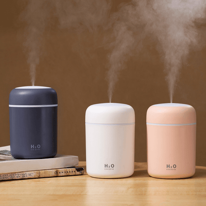 Portable Air Humidifier Aroma Essential Oil Diffuser for Car Home - AllYearGoods