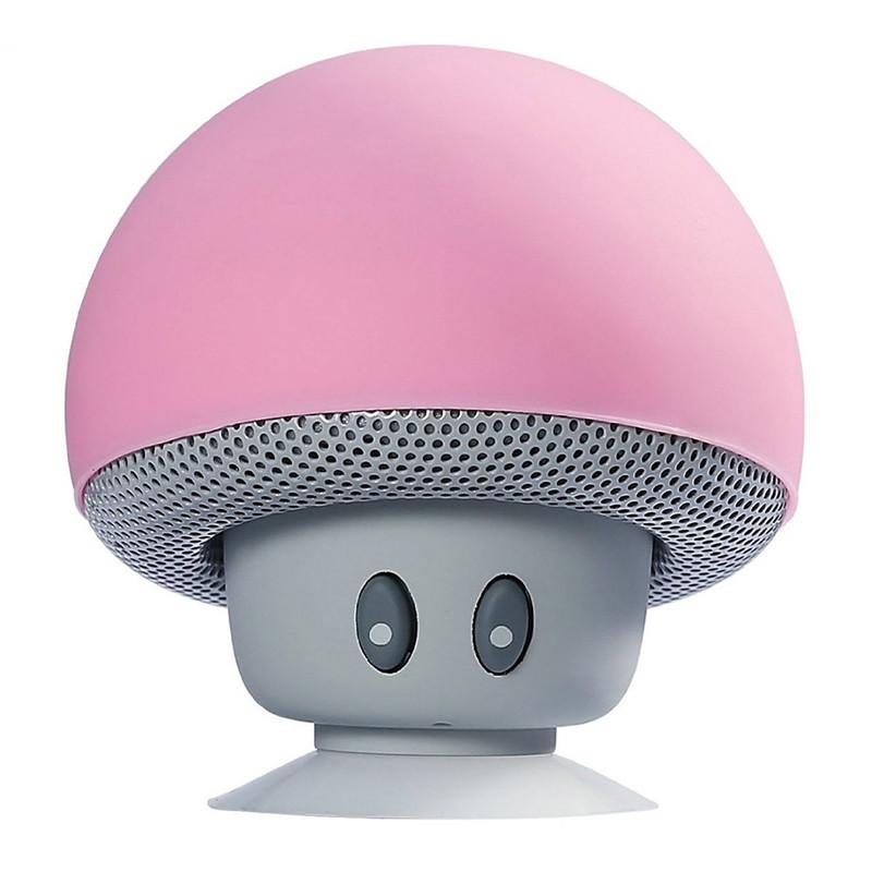 Portable Wireless Mushroom Bluetooth Speakers with Built - in Mic and - AllYearGoods