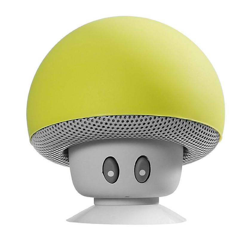 Portable Wireless Mushroom Bluetooth Speakers with Built - in Mic and - AllYearGoods