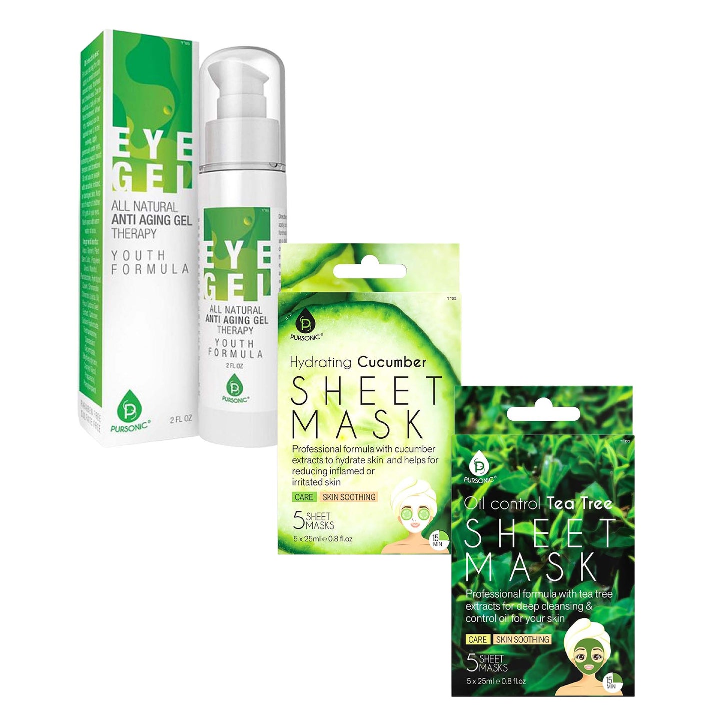 Pursonic Complete Eye Care and Skin Refresh Bundle - AllYearGoods