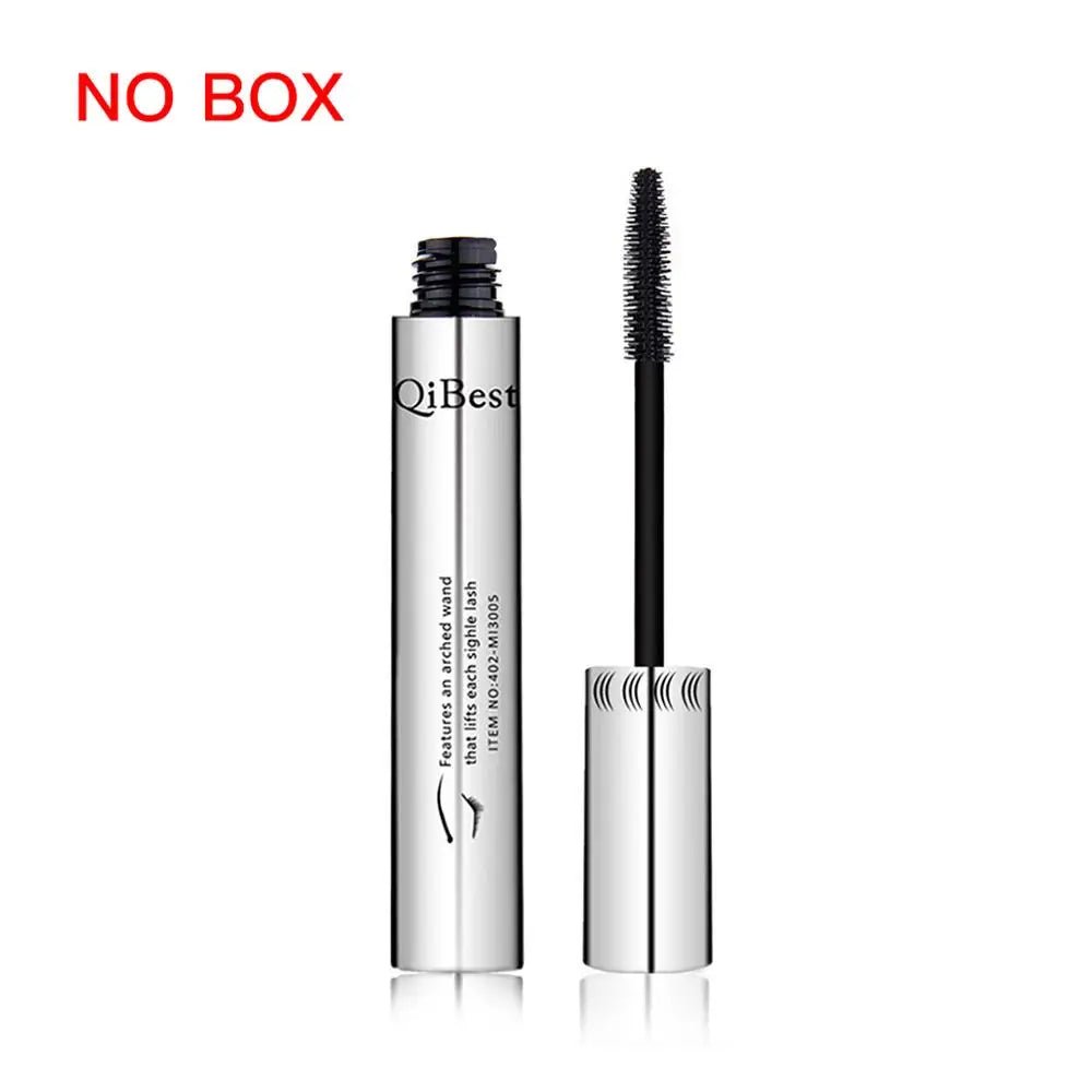 QIBEST Black Mascara Eyelashes Mascara 4D Silky Eyelashes Lengthening - AllYearGoods