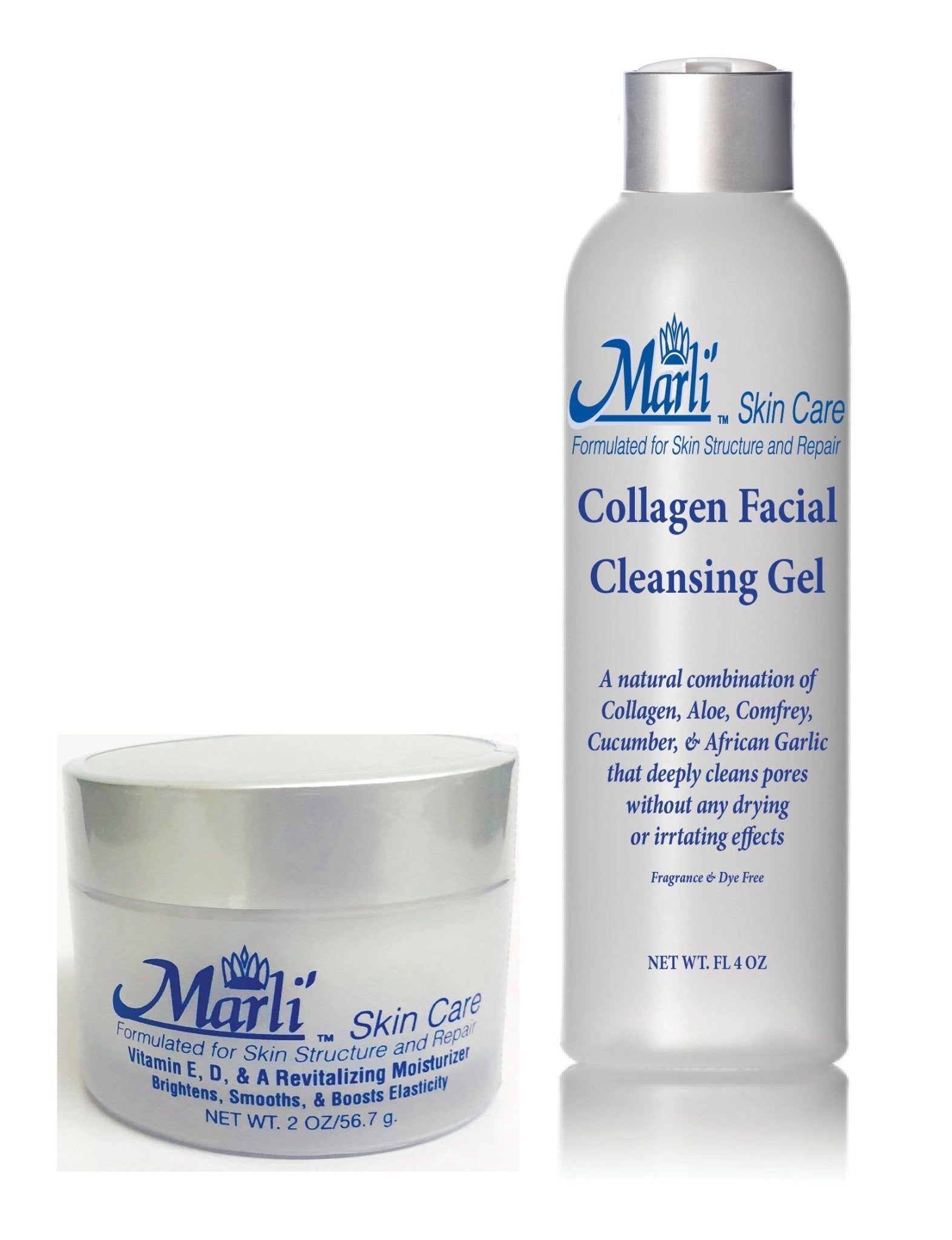 Revitalizing Vitamin EDA Moisturizer, Cleanser, & Toner Skin Care Kit - AllYearGoods