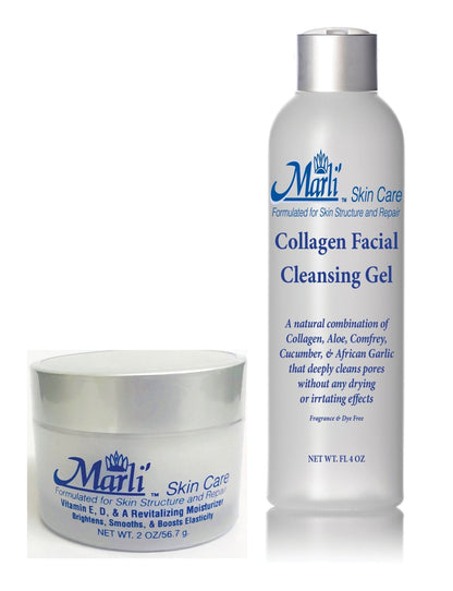 Revitalizing Vitamin EDA Moisturizer, Cleanser, & Toner Skin Care Kit - AllYearGoods