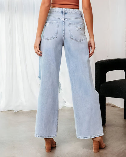 Ripped Slimming Jeans For Women - AllYearGoods