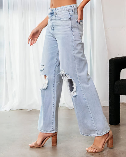 Ripped Slimming Jeans For Women - AllYearGoods