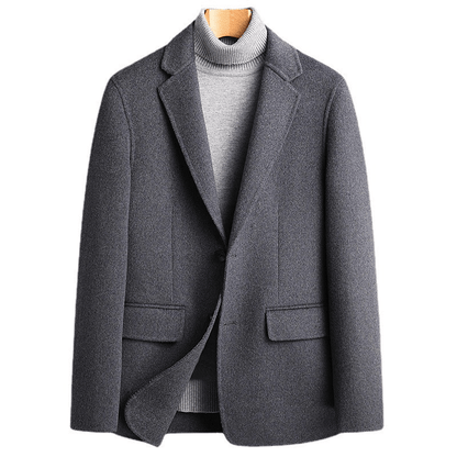 RoyalForm™ Men's Wool Coat – Luxury & Warmth for Winter - AllYearGoods