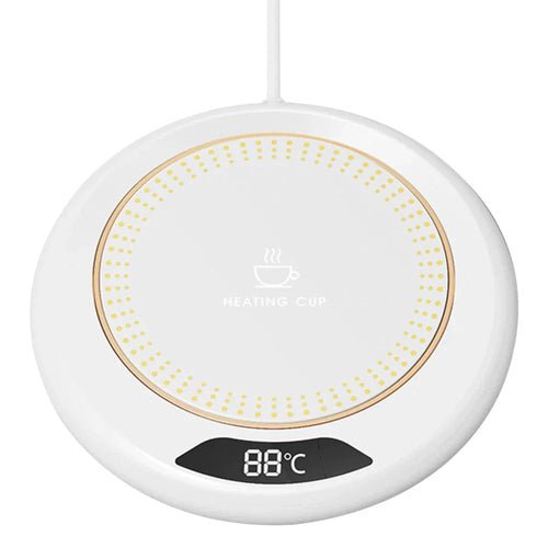 USB Smart Coffee Mug Warmer with Digital Display - AllYearGoods