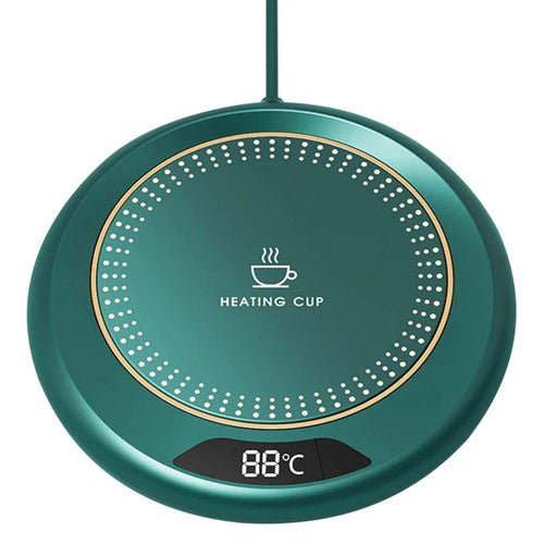 USB Smart Coffee Mug Warmer with Digital Display - AllYearGoods