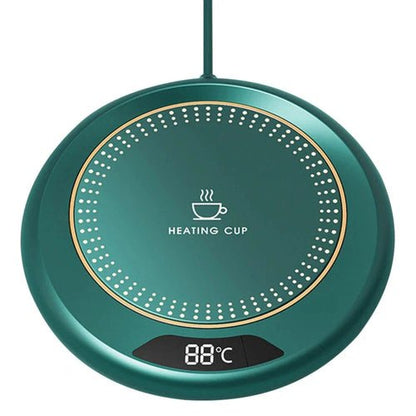 USB Smart Coffee Mug Warmer with Digital Display - AllYearGoods