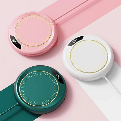 USB Smart Coffee Mug Warmer with Digital Display - AllYearGoods