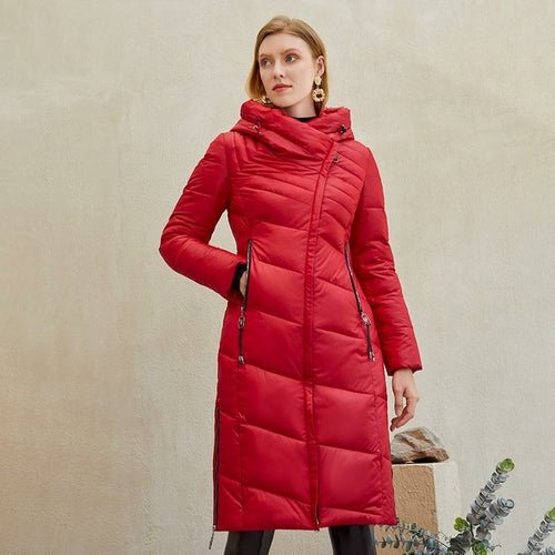 Warm Women Jackets With Elegant Parkas Jacket - AllYearGoods