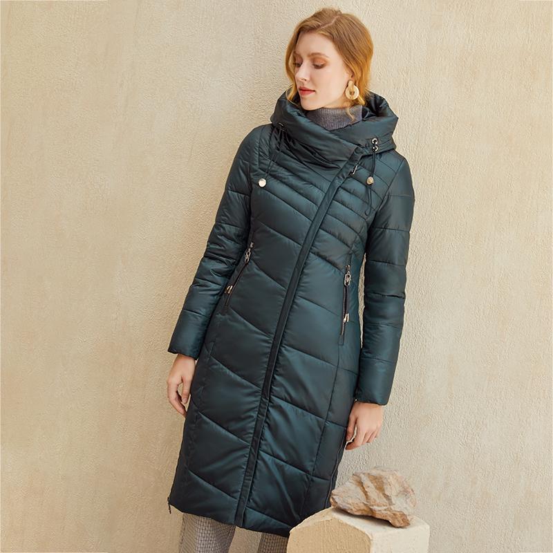 Warm Women Jackets With Elegant Parkas Jacket - AllYearGoods