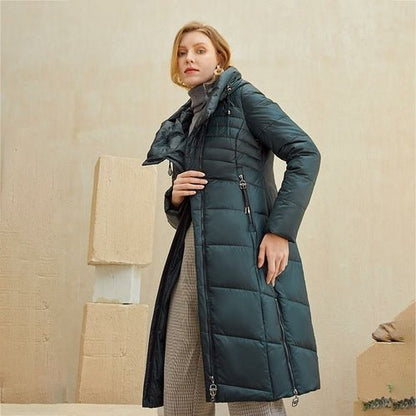 Warm Women Jackets With Elegant Parkas Jacket - AllYearGoods