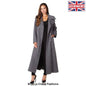 Wool Blend Double Breasted Maxi Coat (2004 - WOOL) - AllYearGoods