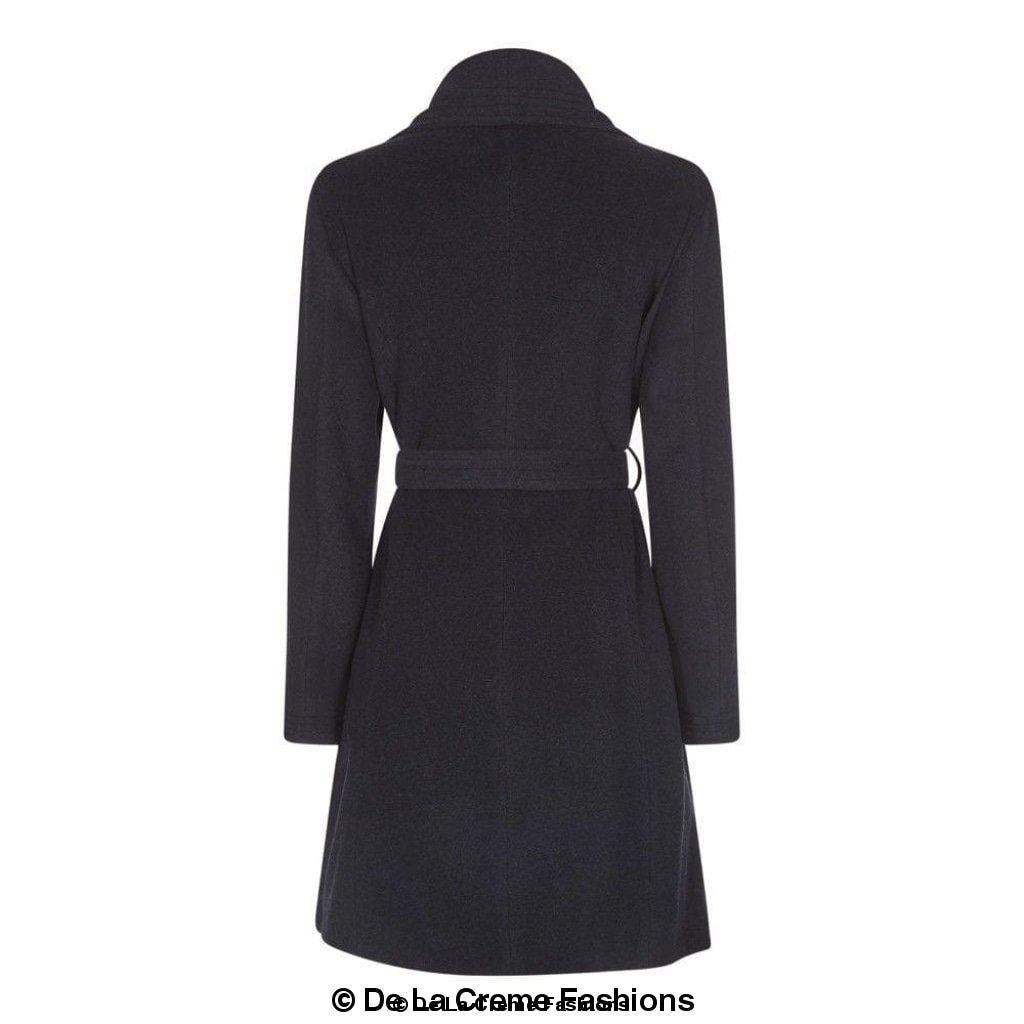 Wool Blend Large Lapel Duster Coat - AllYearGoods